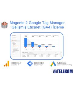 Magento 2 Google Tag Manager Gelişmiş Eticaret (GA4) İzleme